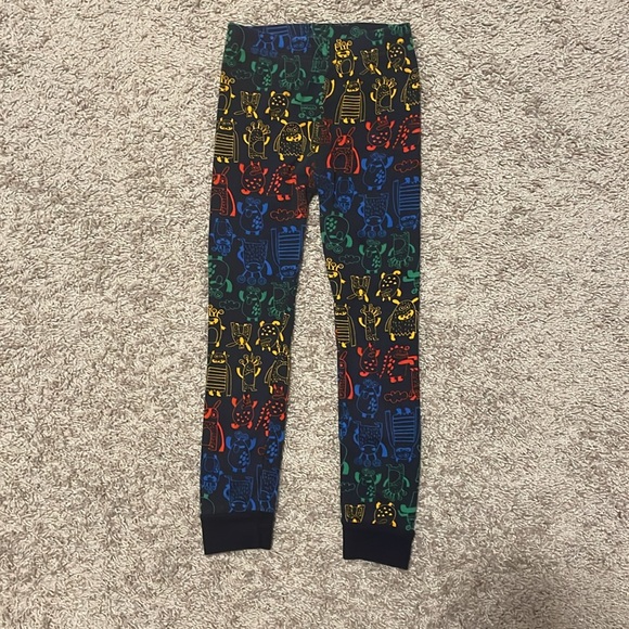 💚EUC Toddler Multi-Color Unisex Snug-Fit Graphic Pajama Set Sz 5T SLEEP MONSTER - Picture 3 of 8